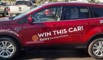 Rotary Club of Summit County 9-09-2017 raffle - 2017 Ford Escape SE 4WD - left side