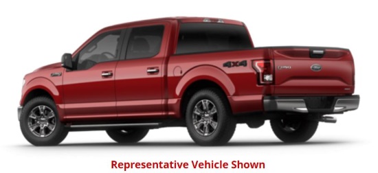 SUNBURY CELEBRATION 9-30-2017 raffle - 2017 Ford F-150 XLT, Super Crew Cab 4 x 4 - left rear 