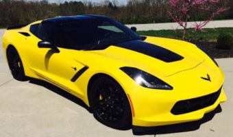 St. Cecilia Roman Catholic Church 9-04-2017 raffle - 2017 Corvette Stingray Coupe Z51 or $40,000 Cash - right front