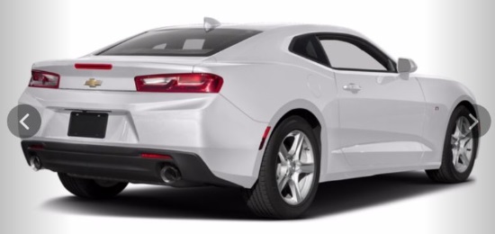 Union Hospital 9-11-2017 raffle - 2017 Chevrolet Camaro 1LT - right rear 