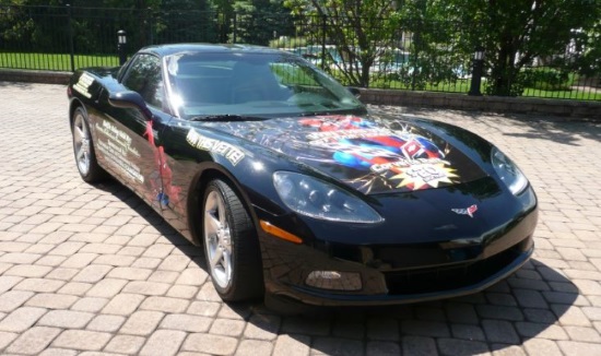 Corvette Enthusiasts Community Foundation 10-12-2017 raffle - 2006 Corvette Coupe -right front 