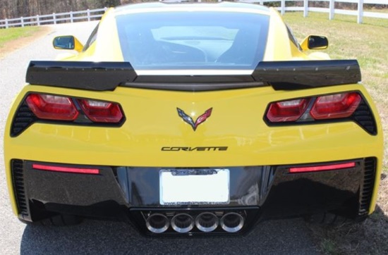 Dale Jr. Foundation 10-02-2017 raffle - Dale Jr.’s 2017 Corvette Grand Sport Coupe 3LT - rear