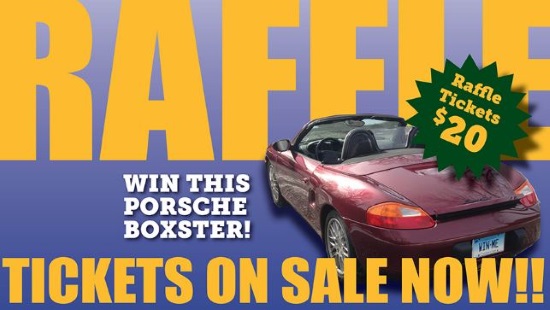 Kent Memorial Library 10-29-2017 raffle - 1998 Porsche Boxster - poster 