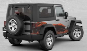 Ouray Chamber Resort Association 10-7-2017 raffle - 2017 Jeep Wrangler 4x4 Sport - right rear