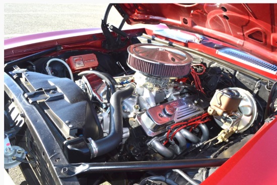 Rotary Club of Everett-Port Gardner 10-08-2017 raffle - 1969 Chevy Camaro RS - engine 