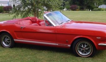 Rotary Club of St. Michaels 10-11-2017 raffle - 1965 Mustang Convertible or $20,000 Cash - right side