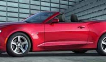 York Rotary Club 10-14-2017 raffle - 2017 Chevy Camaro Convertible - left side top dn