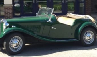 Aquinas Catholic Schools Foundation 10- 04-2017 raffle - 1953 MG TD Roadster, British Racing Green - left side