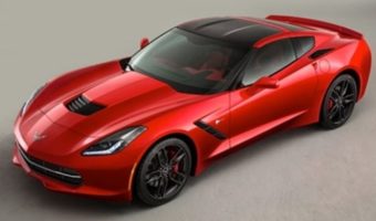 Brewster Education Foundation 11-11-2017 raffle - 2018 Chevy Corvette Coupe or $38,000 Cash - left front