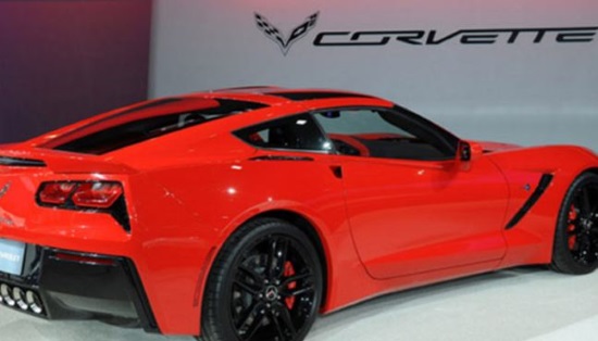 Brewster Education Foundation 11-11-2017 raffle - 2018 Chevy Corvette Coupe or $38,000 Cash - rigjht rear 