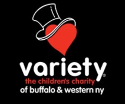 Variety - Children’s Charity of Buffalo 11-17-2017 raffle - 1970 Ford Mustang Boss 302 - logo 