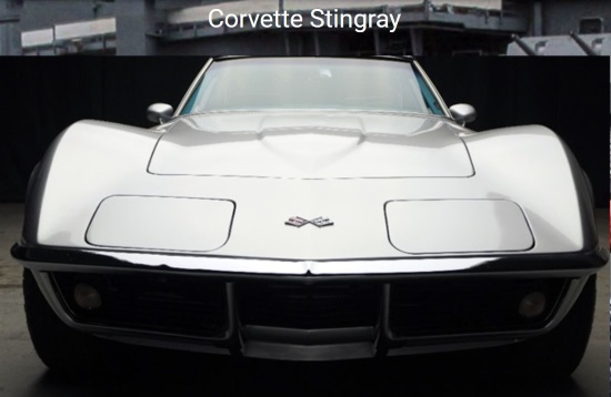 Veterans Group, The 11-11-2017 raffle - 1969 Corvette Stingray 350 - front. 