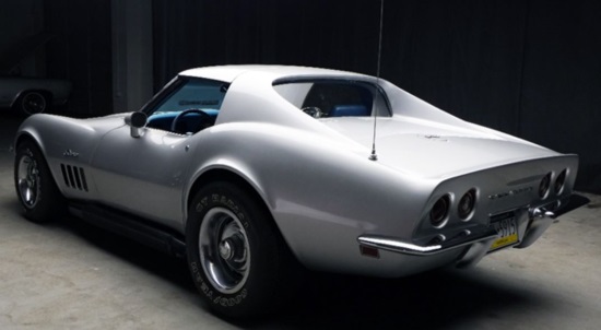 Veterans Group, The 11-11-2017 raffle - 1969 Corvette Stingray 350 - left rear.