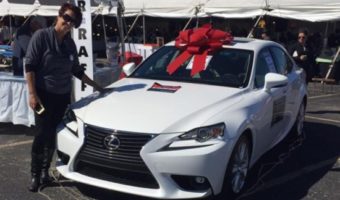 Annunciation Greek Orthodox Church, 2-18-2018 raffle - 2018 LEXUS IS or $25,000 Cash - left front