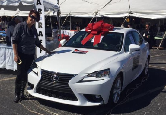 Annunciation Greek Orthodox Church, 2-18-2018 raffle - 2018 LEXUS IS or $25,000 Cash - left front 