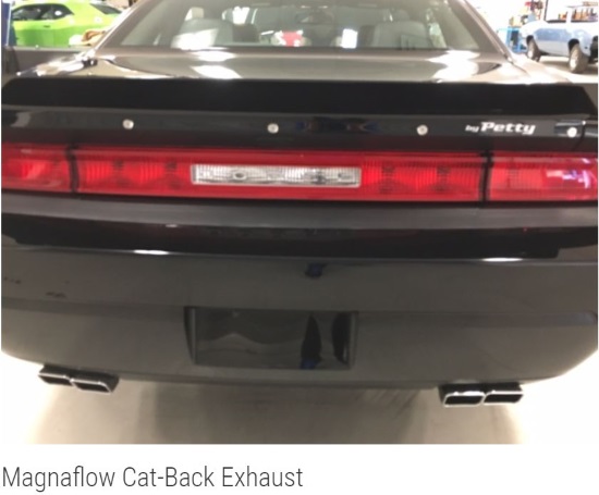 Brevard Alzheimer's Foundation Inc 5-06-2018 drawing - 2014 Petty's Garage Dodge Challenger SRT8 - Rear 