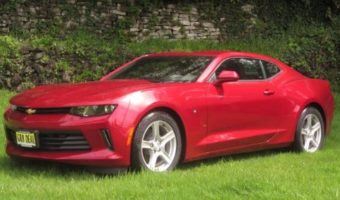 Polson Museum 12-30-2017 raffle - 2017 'Garnet Red Tintcoat' Camaro - left front clear