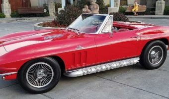 Ronald McDonald House Charities of the Central Valley 12-01- 2017 drawing - 1965 Corvette Sting Ray and $20,000 Cash - left front