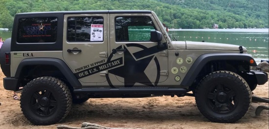 Veterans Count 12-07-2017 raffle - 2017 Jeep Wrangler Unlimited Sport 4×4 - jeep at lake