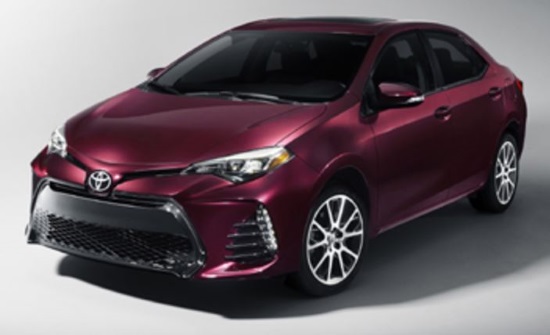 Camp Good Days and Special Times 1-11-2018 raffle - 2018 Toyota Corolla SE - left front 