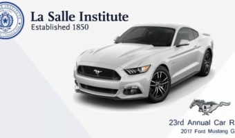 La Salle Institute 1-09-2018 raffle - 2017 Ford Mustang GT - car logo