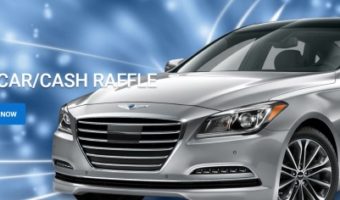 WGTE 1-19-2018 raffle - 2018 Genesis G80 3.8 Sedan AWD or $50,000 Cash - left front