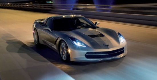 Bellevue Hospital 2-14-2018 raffle - Chevy Stingray Corvette 1LT Coupe AND $40,000 OR $100,000 Cash - right front 