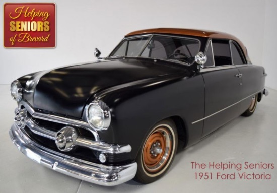 Helping Seniors of Brevard County 2-10-2018 raffle - 1951 Ford Victoria Hot Rod - left front 