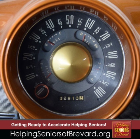 Helping Seniors of Brevard County 2-10-2018 raffle - 1951 Ford Victoria Hot Rod - speedometer 