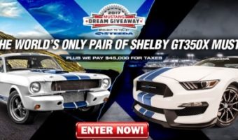 Dream Giveaway 2017 Mustang 3-27-2017 Giveway - 2017 Ford Mustang GT350, one 1965 Shelby G.T.350CR, plus $45,000 - double picture Flyer.#2