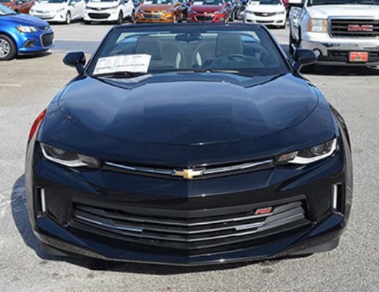 McGuire Memorial 3-03-2018 raffle - 2017 Chevy Camaro 1LT Convertible - front.#2 