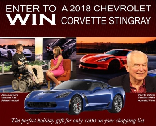 Rotary Club of South Richmond 3-24-2018 raffle - Build your own 2018 Corvette with $60,000 Credit - poster 