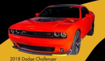 Grand Lake Hospice 4-21-2018 raffle - 2018 Dodge Challenger, R T 392 Hemi or $50,000 Cash - left front