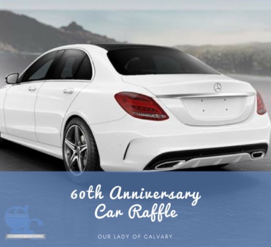 Our Lady of Calvary Retreat Center 10-06-2018 raffle - 2018 Mercedes-Benz C-Class Sedan - rear 