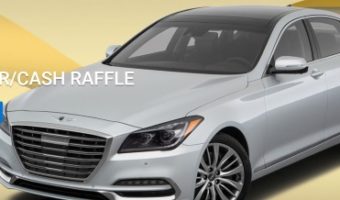 WGTE 4-06-2018 raffle - 2018 Genesis G80 3.8 Sedan AWD or $50,000 - left front