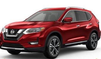 Children's Museum of New Hampshire 5-22-2018 raffle - 2018 Red Nissan Rogue Sport or $20,000 Cash - left front.front