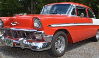 Rotary Club of Everett Port Gardner 10-14-2018 raffle - 1956 Chevrolet Bel Air - left front