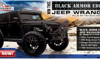 Dream Giveaway®6-15-2018 - 2017 Jeep Wrangler Unlimited Black Armor Edition plus $10,000 for Taxes or $35,000 Cash - poster