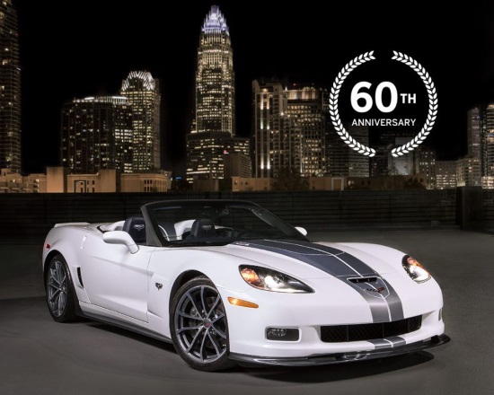 Jeff Gordon Childrens Foundation 7-31-2018 raffle - Jeff's 2013 Chevrolet Corvette 427 Convertible Collector Edition - left front.#2.60th.#3 only 