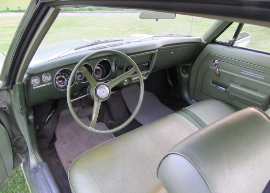 Western PA Corvair Club 7-27-2018 raffle - 1969 Chevy Corvair 500 - Dash