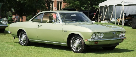 Western PA Corvair Club 7-27-2018 raffle - 1969 Chevy Corvair 500 - right front 