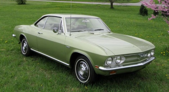 Western PA Corvair Club 7-27-2018 raffle - 1969 Chevy Corvair 500 - right front.long 