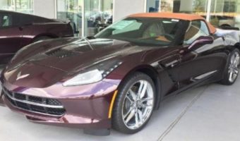 Windy City Corvettes 8-05-2018 raffle - 2018 Chevy Corvette or $45,000 Cash - (sample car) left front