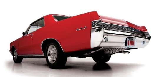 Dream Giveaway - GTO, 2018 Giveaway - 1965 Pontiac GTO Sport Coupe plus $10,000 towards taxes - left raer 