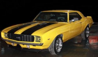 Thunder Bay Museum 9-04-2018 raffle - 1969 Camaro RS - front.#2