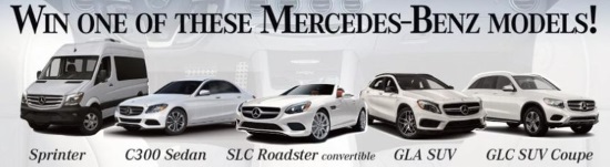 Big Brothers Big Sisters of Atlantic & Cape May 10-17-2018 raffle - Win One of These Mecedes-Benz Models - 5 car 