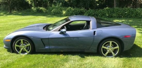 Corvette Enthusiasts Community Foundation 10-11-2018 raffle - 2011 Chevy Corvette Coupe - left side 