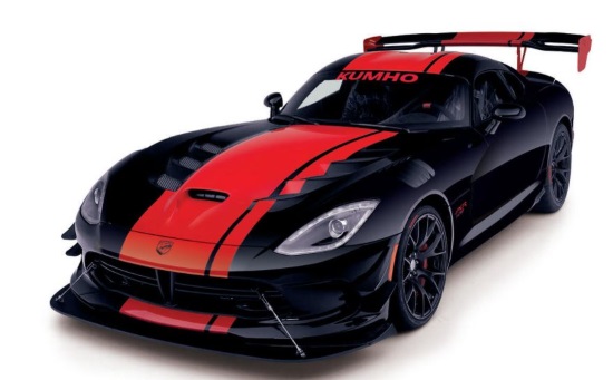 Dream Giveaway Viper 10-15-2018 draw - 2017 Dodge Viper 1-28 Edition ACR, plus $40,000 for taxes - left front 