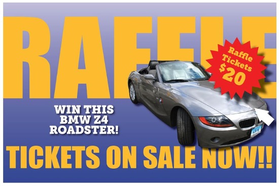 Kent Memorial Library 10-28-2018 raffle - 2003 BMW Z4 Roadster - Poster 