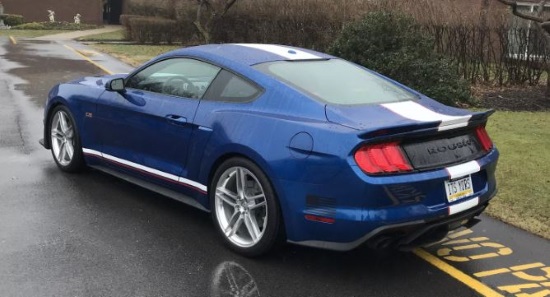 St. Jude the Apostle Church 10-28-2018 raffle - 2018 Roush Mustang “Stage 2” GT or $40,000 Cash - left rear